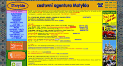 Desktop Screenshot of matylda.cz